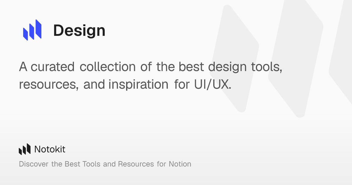 Design – Notokit